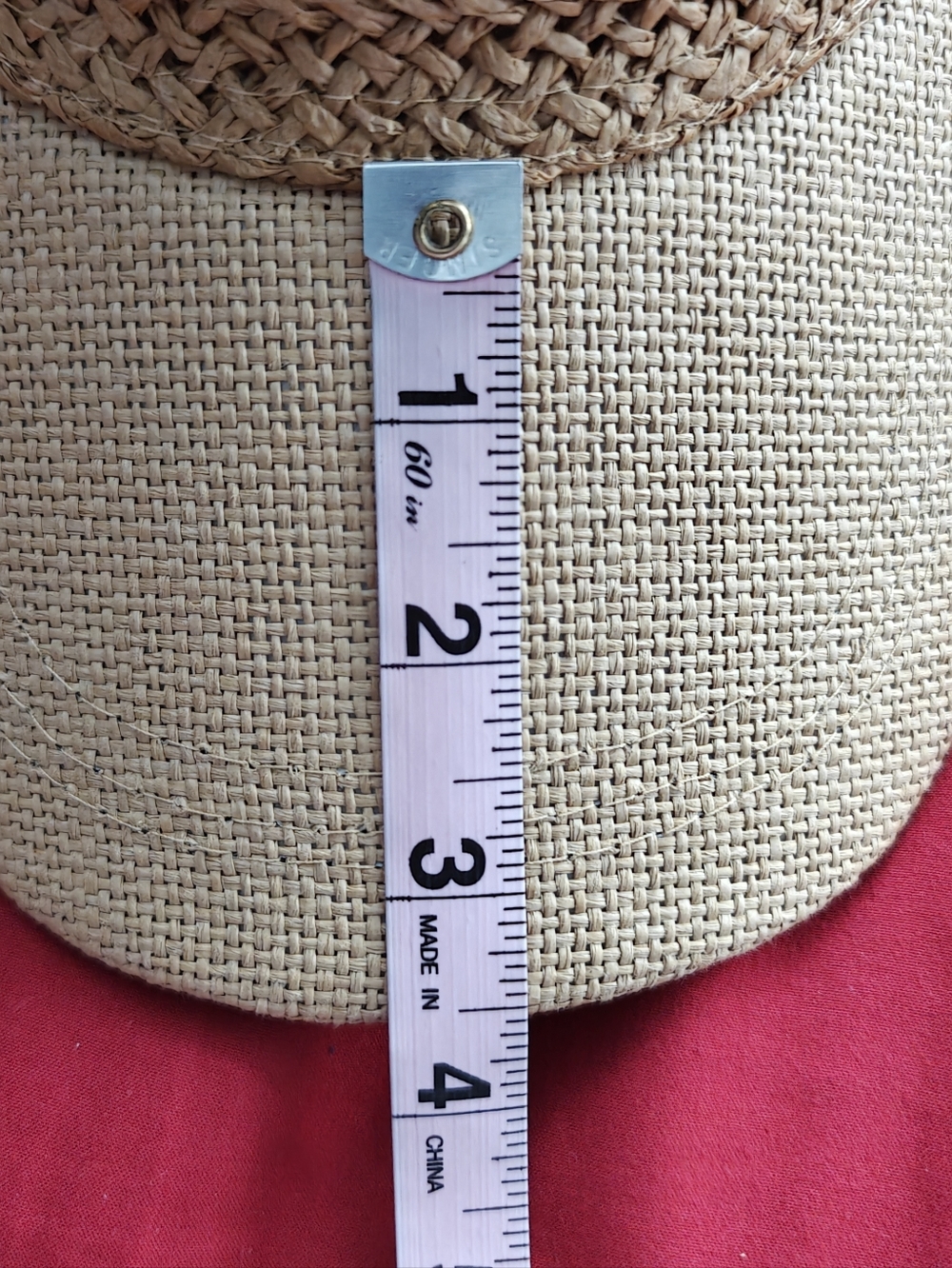 Melrose & Market Natural Straw Baseball Cap - Women - Picture 5 of 6